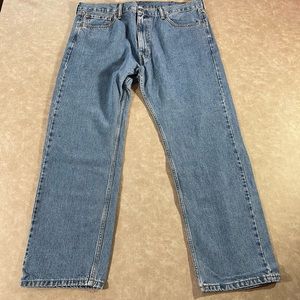 Levi’s 505 Straight Blue Jeans Size 40x30